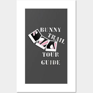 Easter Bunny Trail Tour Guide Easily Confused Cute for Teacher Gifts Posters and Art